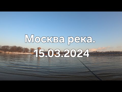 Видео: Москва река. Март. Джиг. Ловим с берега.