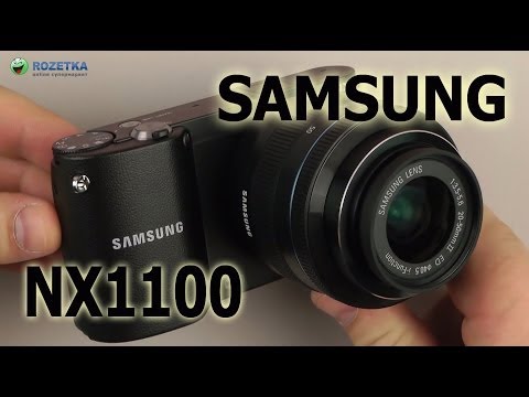 Видео: Распаковка Samsung NX1100 20-50mm Kit Black