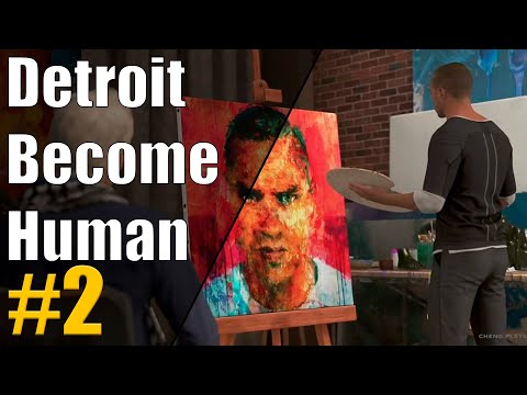 Видео: Прохождение Detroit Become Human, Знакомство с Маркусом # 2