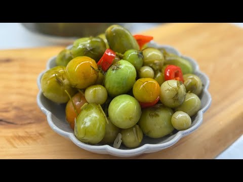 Видео: Квашені зелені помідори 🍅💚 Fermented Green Tomatoes