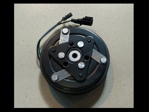 Видео: Как меняется муфта компрессора AC Volvo XC60?