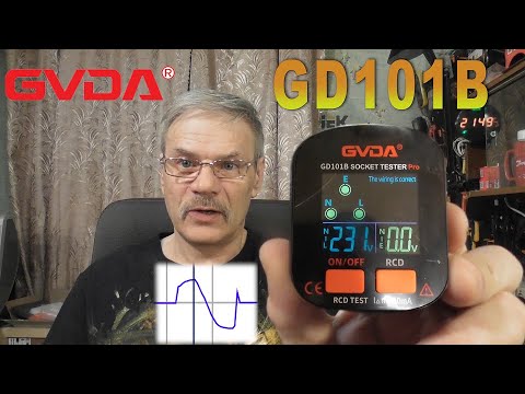 Видео: Тестер розеток GD101B от GVDA