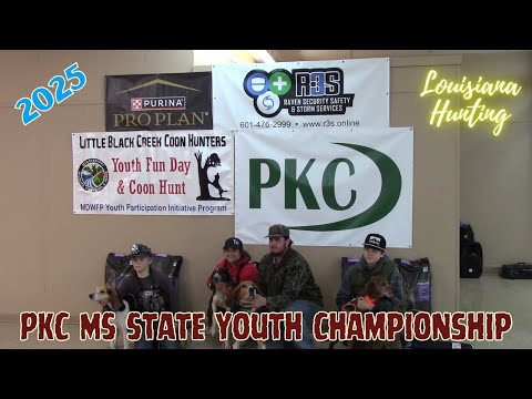 Видео: Молодежный чемпионат PKC 2025 года #louisianahunting #молодежь #енот