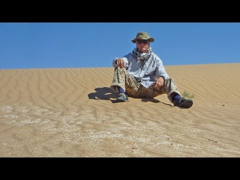 Видео: Пеший поход по пустыне на ур. Кордон #2. Пески. Барханы...