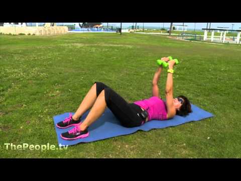 Видео: Людмила Таг. Упражнения с гантелями