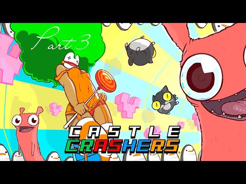 Видео: Stream Прохождение ⪢ Castle Crashers #3