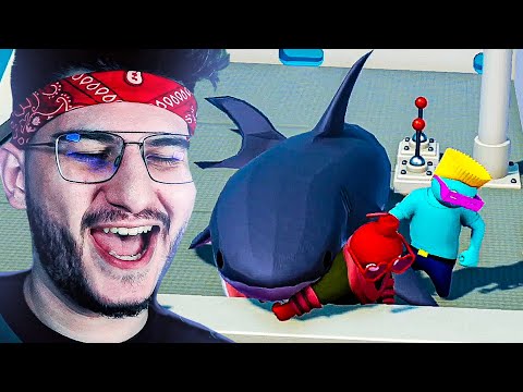 Видео: УГАРАЕМ ДО СЛЁЗ С НЕГОДЯЯМИ В GANG BEASTS