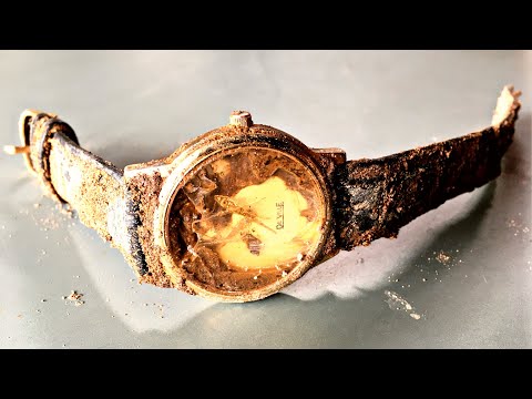 Видео: Реставрация швейцарских наручных часов OMEGA | Восстановить сломанные часы