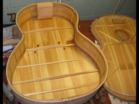 Видео: Гитара из двери: работа с корпусом (видео №4)