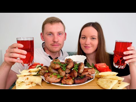 Видео: МУКБАНГ ШАШЛЫК КЫСТЫБЫЙ MUKBANG KEBAB  KYSTYBY ответы на вопросы