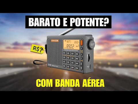 Видео: SIHUADON R-108: Дешевое портативное AM FM SW и воздушное радио!