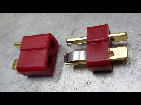 Видео: Как качественно припаять - мерзкие разъёмы - T Plug Connector