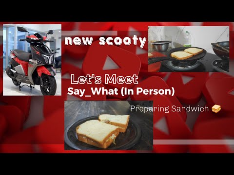 Видео: Как приготовить сэндвич дома и новый скутер в доме 🎉@TakeOffPongenex