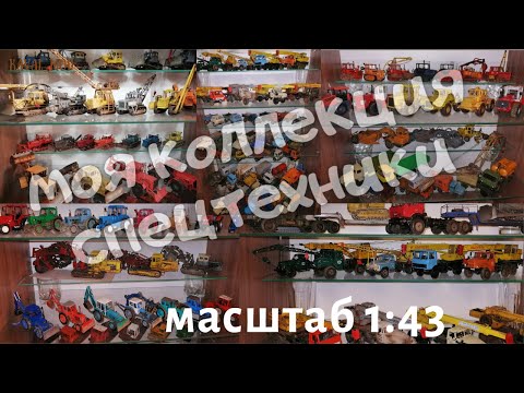 Видео: моя коллекция масштабных моделей в масштабе 1:43