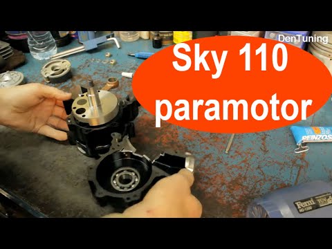 Видео: Парамотор Sky 110  Снова полетел!
