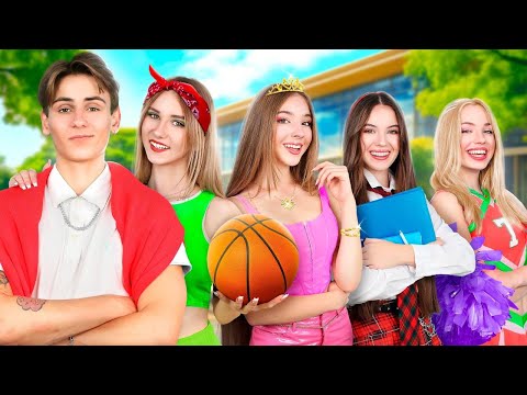 Видео: Встречаюсь с Четырьмя Девушками Одновременно! Кто Будет Встречаться с Крашем Школы