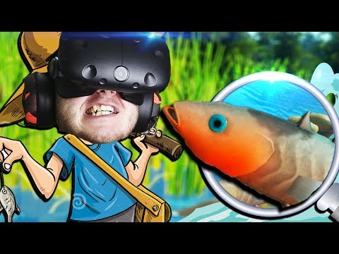 Видео: ДЕРЗКАЯ РЫБИНА! - Catch and Release VR - HTC Vive ВИРТУАЛЬНАЯ РЕАЛЬНОСТЬ