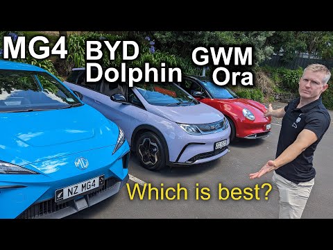 Видео: MG4/BYD Dolphin/GWM Ora — Что лучше?