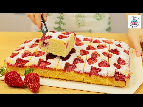 Видео: Быстрый ПИРОГ на Растительном Масле КЛУБНИЧНАЯ ШАРЛОТКА