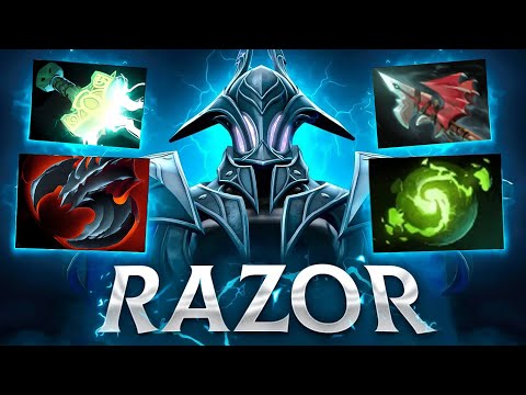 Видео: ТОП 1 РАЗОР против ТОП 1 МИРА | 30 LVL RAZOR vs SATANIC Dota 2