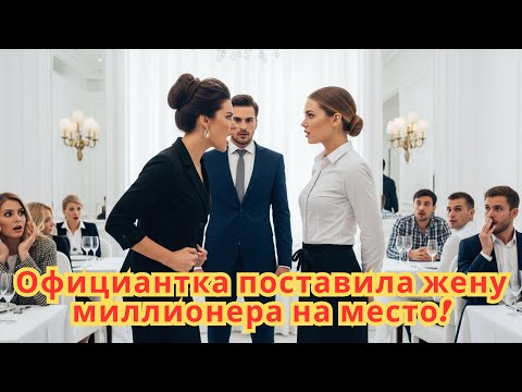 Видео: Все боялись жены миллионера — пока новая официантка не превратила отказ в невидимое уважение
