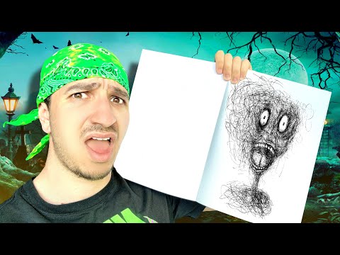 Видео: Рисунките ми стават все ПО-СТРАШНИ..💀