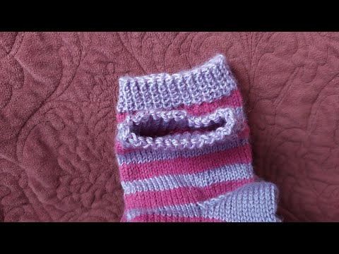Видео: Эластичный способ закрытия резинки 1*1 спицами.