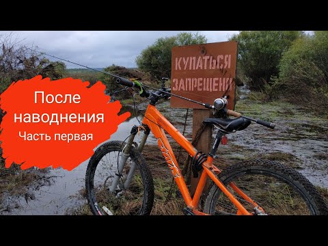 Видео: Велопокатушки и рыбалка после наводнения. 26-27 августа 2021. Часть первая.