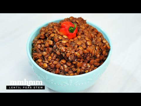 Видео: Тушеный горох с чечевицей Трини