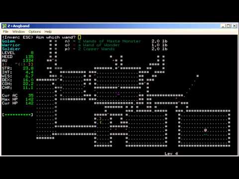 Видео: Времяпрепровождение в Z+Angband