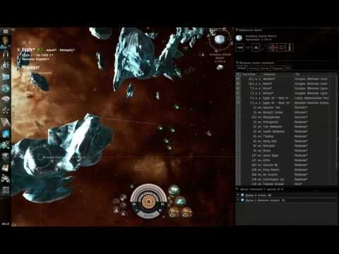 Видео: Добыча льда в EVE Online