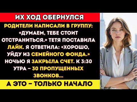 Видео: Мои родители написали в чате: «Мы думаем, тебе лучше пока отстраниться». А реакция моей тёти была…