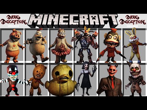 Видео: МОД НА ВСЕ ВИДЫ АНИМАТРОНИКОВ DARK DECEPTION В МАЙНКРАФТ ДАРК ДЕСЕПШН MINECRAFT MOD in Minecraft PE