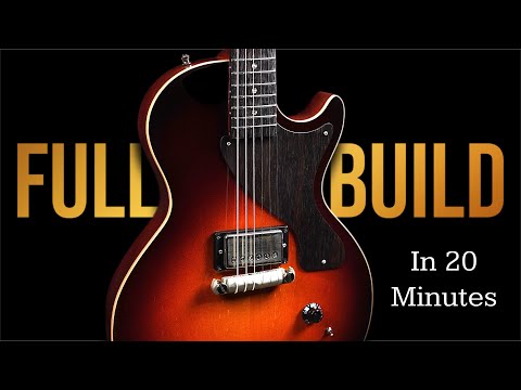 Видео: Я сделал (и испортил) гитару из плавника за 10 000 долларов для Дилана Адамса. (Полная сборка)