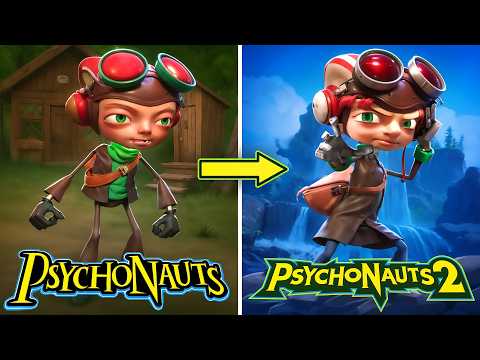 Видео: Обзор серии Psychonauts