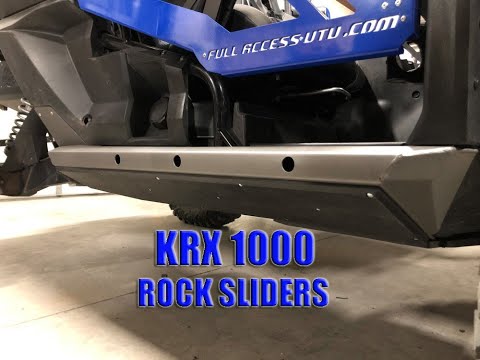 Видео: Kawasaki KRX 1000: скальные лыжи, лесорубы. Наконец-то они здесь!!!!!!!!!!