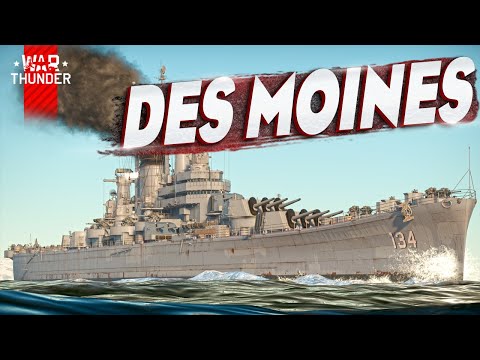Видео: Американская мечта, "Des Moines" в War Thunder!