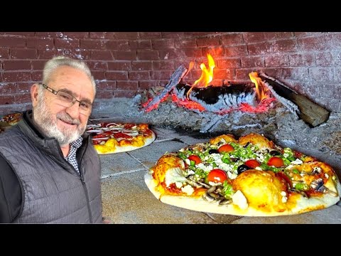 Видео: КАК ПРИГОТОВИТЬ ДОМАШНЮЮ ПИЦЦУ 🍕 Вдохновлено традиционным деревенским тестом