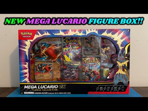 Видео: Я открыл НОВУЮ коробку с коллекционными фигурками MEGA LUCARIO EX!!