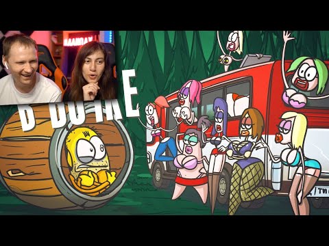 Видео: Доктор Гнус - Что если всё отбросить и жить в бочке? (Анимация) |   РЕАКЦИЯ