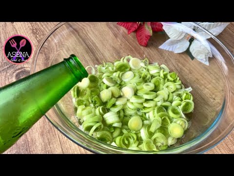 Видео: ✅ Попробуйте вот так лук-порей. 💯 Результат потрясающий. 😱 Вам понадобится еще один кусок. 🥇