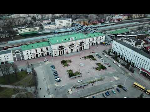 Видео: Универмаг - Мост - Вокзал // Витебск [16.04.2021]