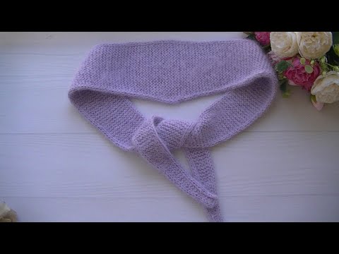 Видео: ВЯЖЕМ МОДНЫЙ В ЭТОМ СЕЗОНЕ МАЛЕНЬКИЙ СКАНДИНАВСКИЙ ШАРФИК!!! УДОБНО,СТИЛЬНО И ПРОСТО КРАСИВО!!!