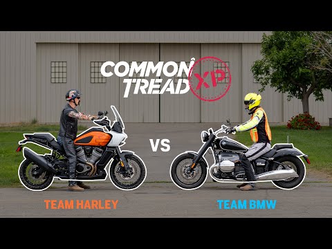 Видео: Лучше ли Harley ADV, чем BMW Cruiser? R1250GS против Pan America и R18 против Softail Slim | CTXP