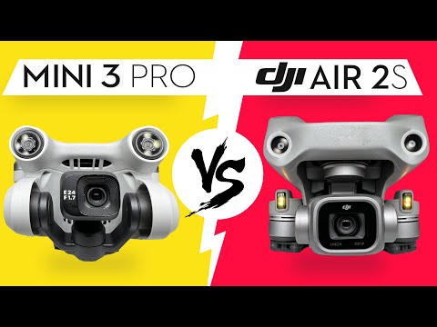 Видео: DJI MINI 3 Pro или DJI AIR 2S - СРАВНЕНИЕ! 🔥 КАКОЙ ДРОН ВЫБРАТЬ?