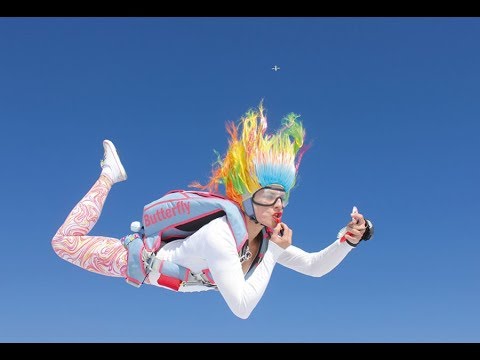 Видео: Первый раз прыгнула с парашютом. БАЙСЕРКЕ 2017