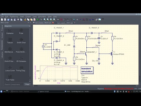 Видео: Qucs-S - симулятор электрических цепей