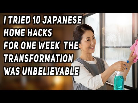 Видео: Я попробовал 10 японских домашних лайфхаков за одну неделю — и преображение было невероятным