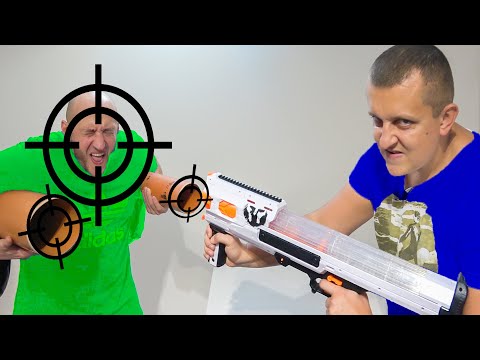 Видео: Лысая Борода ОБХИТРИЛ Старого. Нерф Битва