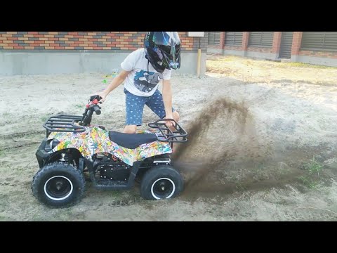 Видео: Зарыли НОВЫЙ КВАДРОЦИКЛ в песок. Брос Шоу